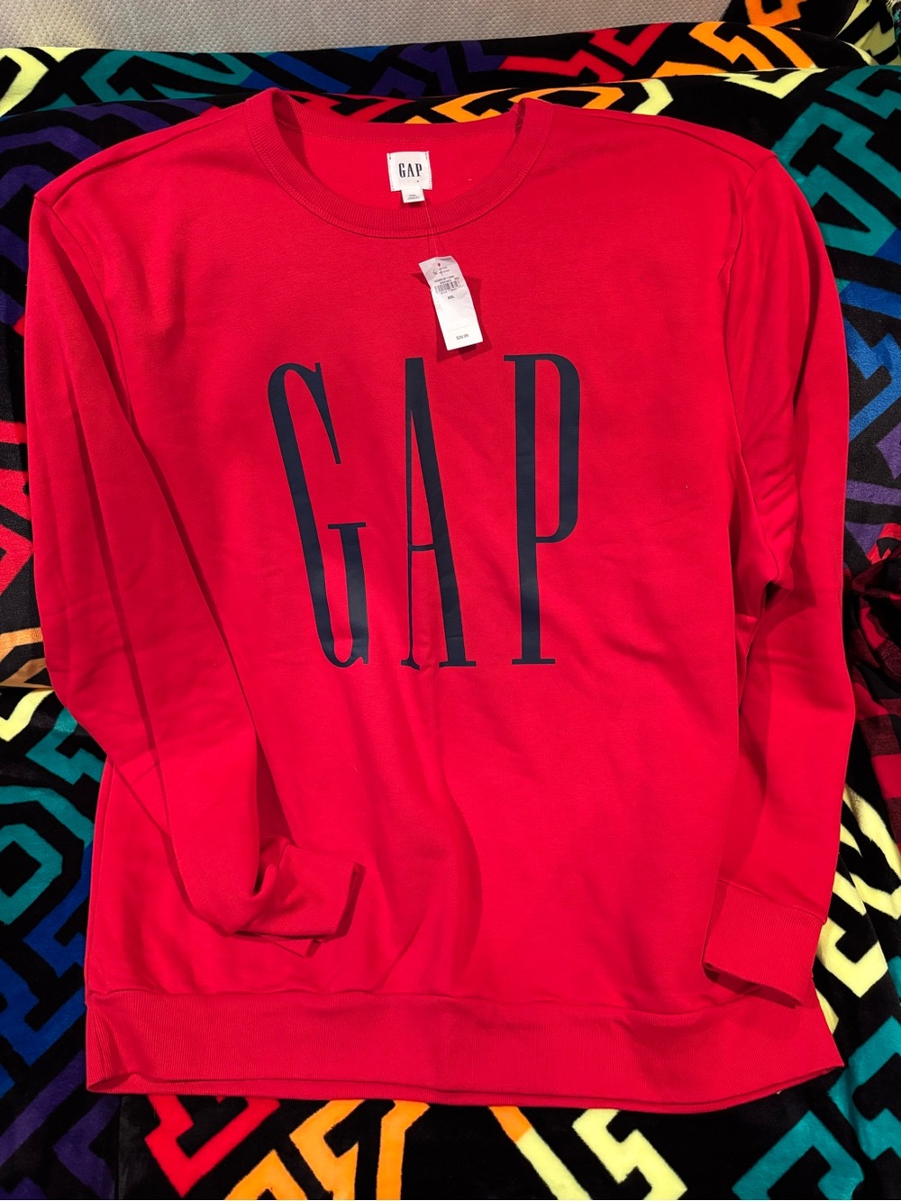GAP Red Logo sweatshirt